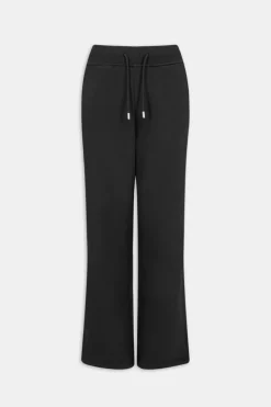 Wide Leg Club Logo Jogger - Black
