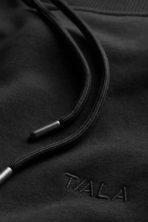 Wide Leg Club Logo Jogger - Black