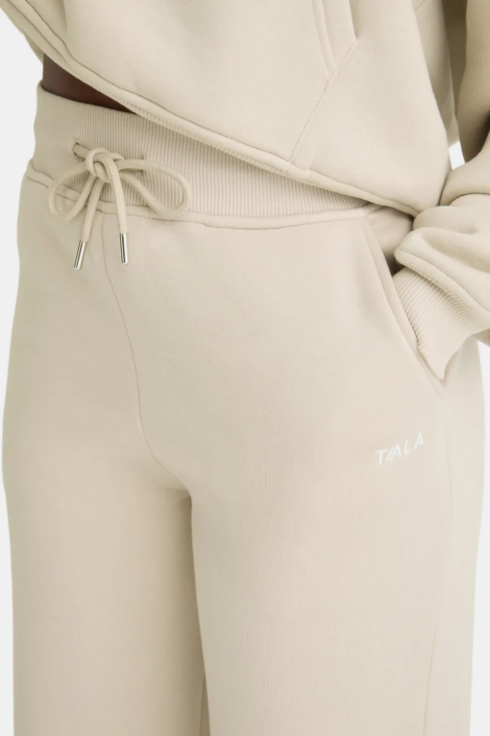 Wide Leg Club Logo Jogger - Chai