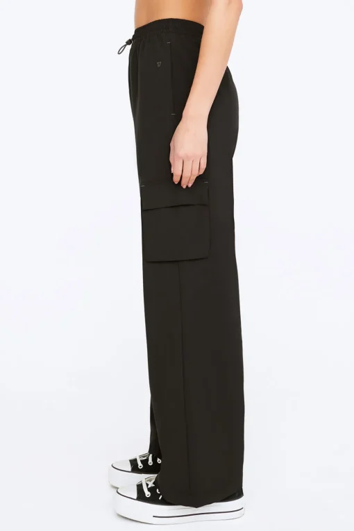 Woven Track Pant - Black